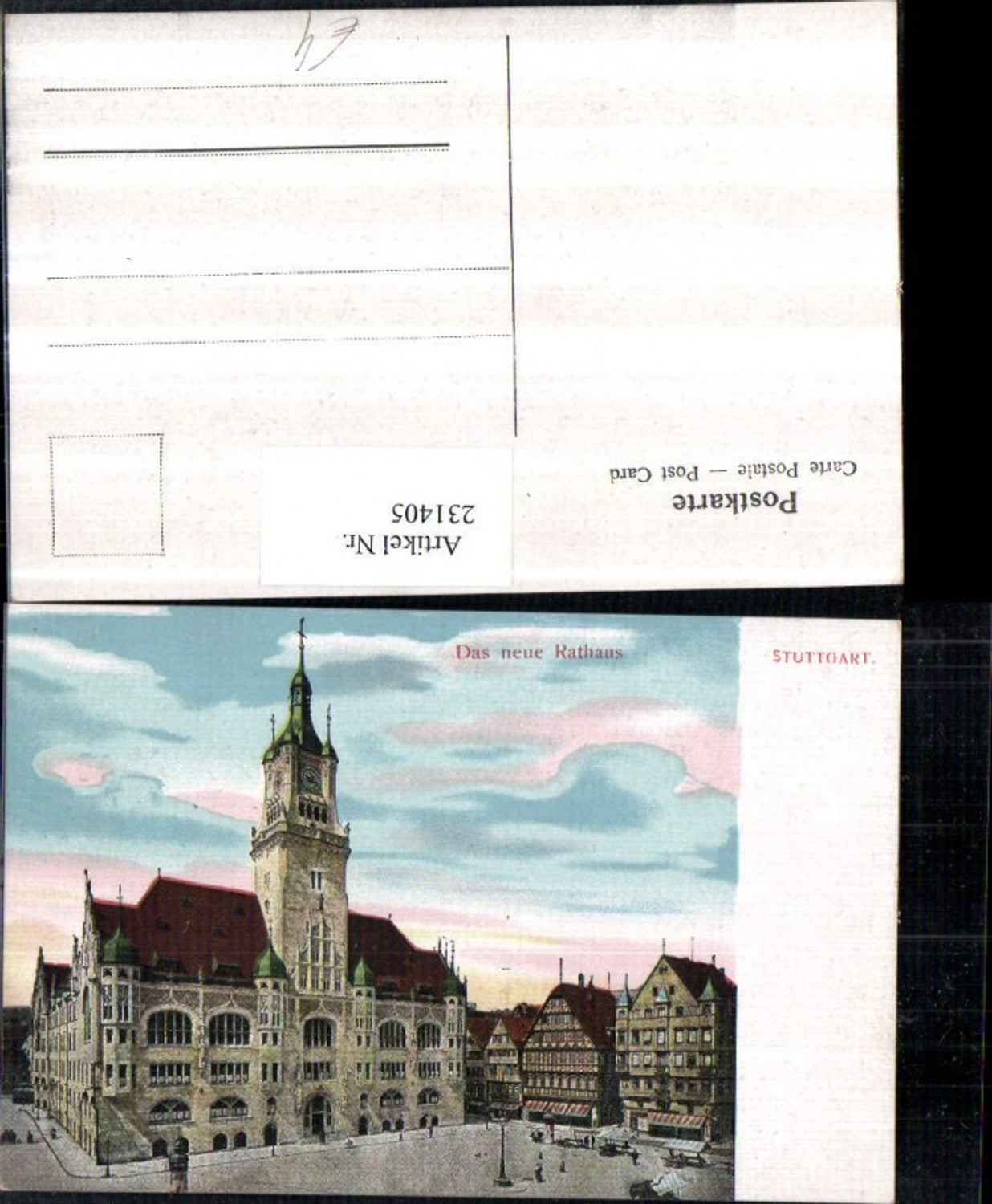 231405,Stuttgart Das neue Rathaus