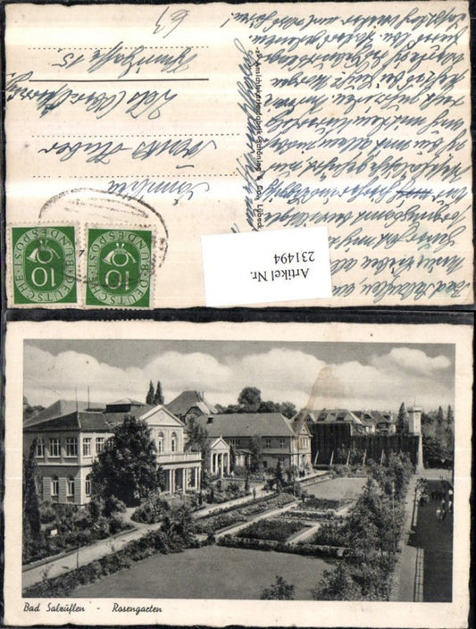 231494,Bad Salzuflen Rosengarten Garten