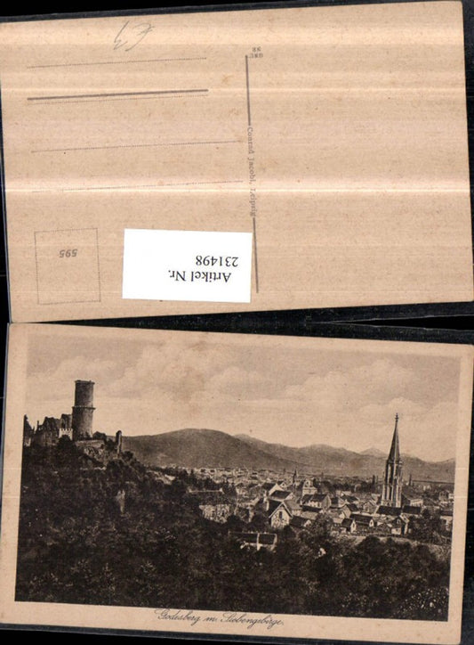 231498,Godesberg Totale m. Siebengebirge