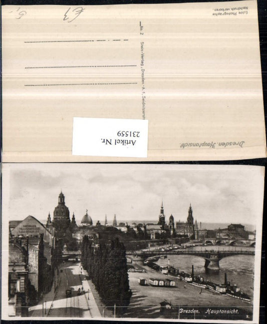 231559,Dresden Hauptansicht Teilansicht Brücke