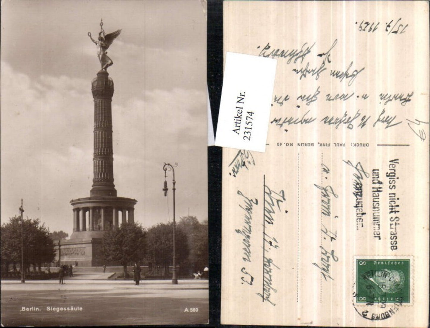 231574,Berlin Siegessäule Säule