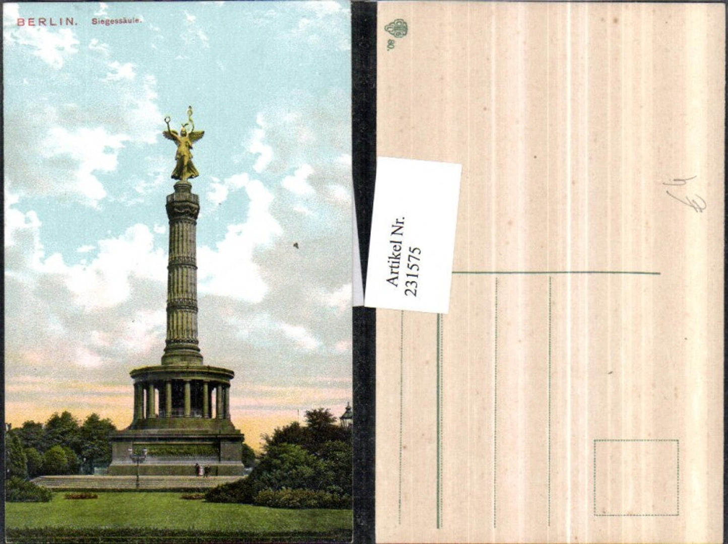 231575,Berlin Siegessäule Säule
