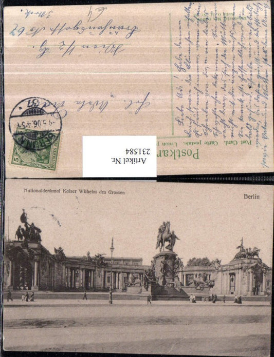 231584,Berlin Nationaldenkmal Kaiser Wilhelm d. Großen