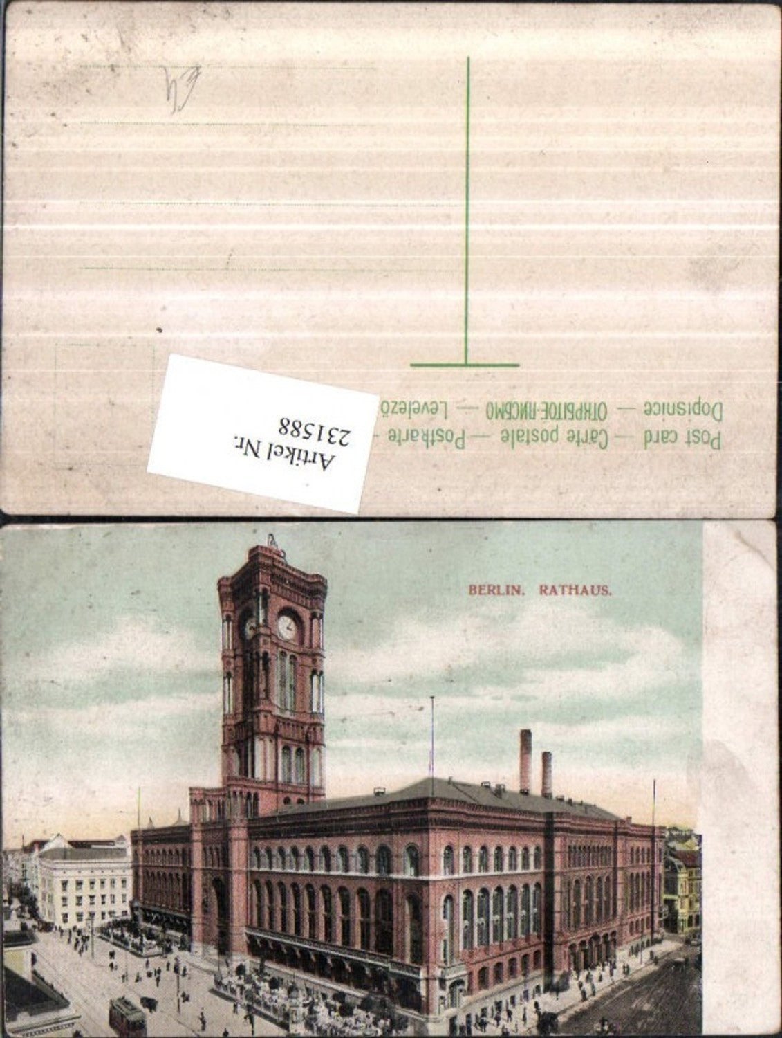 231588,Berlin Rathaus Rathausturm