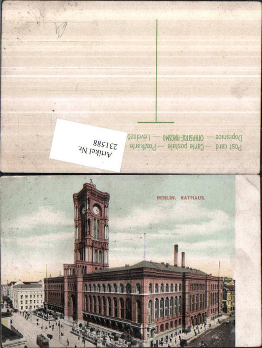 231588,Berlin Rathaus Rathausturm