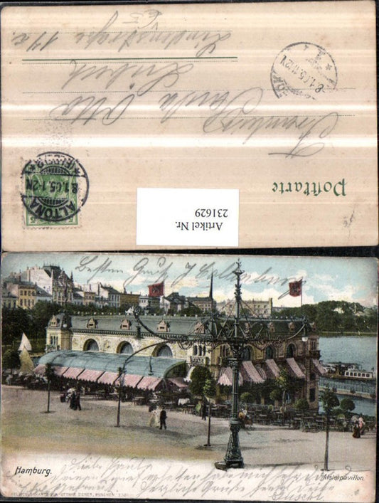 231629,Hamburg Alsterpavillon pub Ottmar Zieher 3381