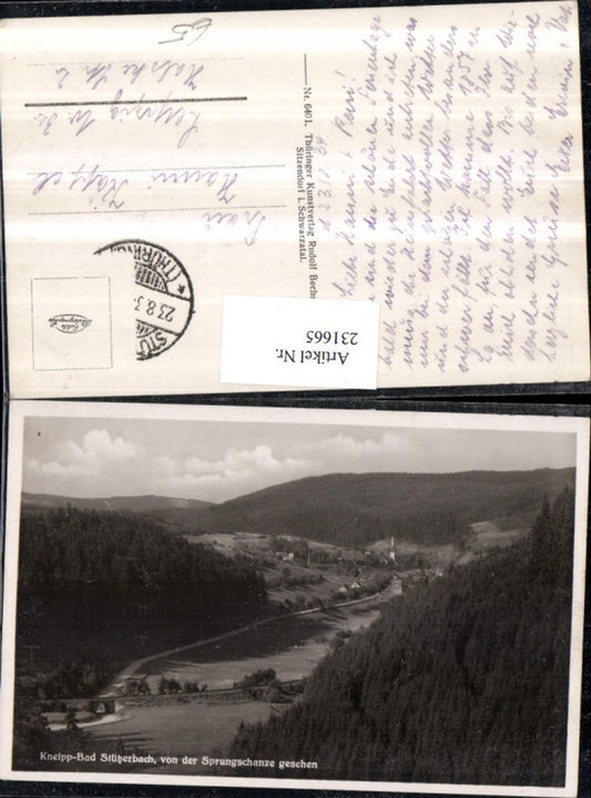 231665, Kneipp-Bad Stützerbach vd ski jump seen