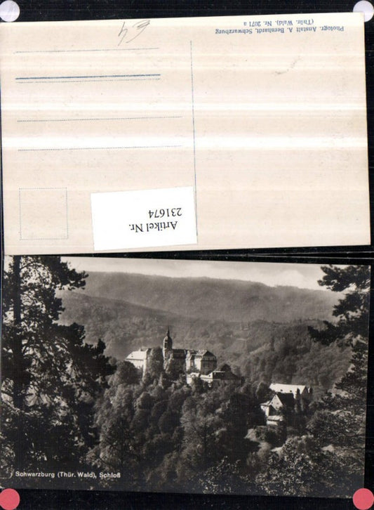 231674, Schwarzburg im Thüringer Wald Castle