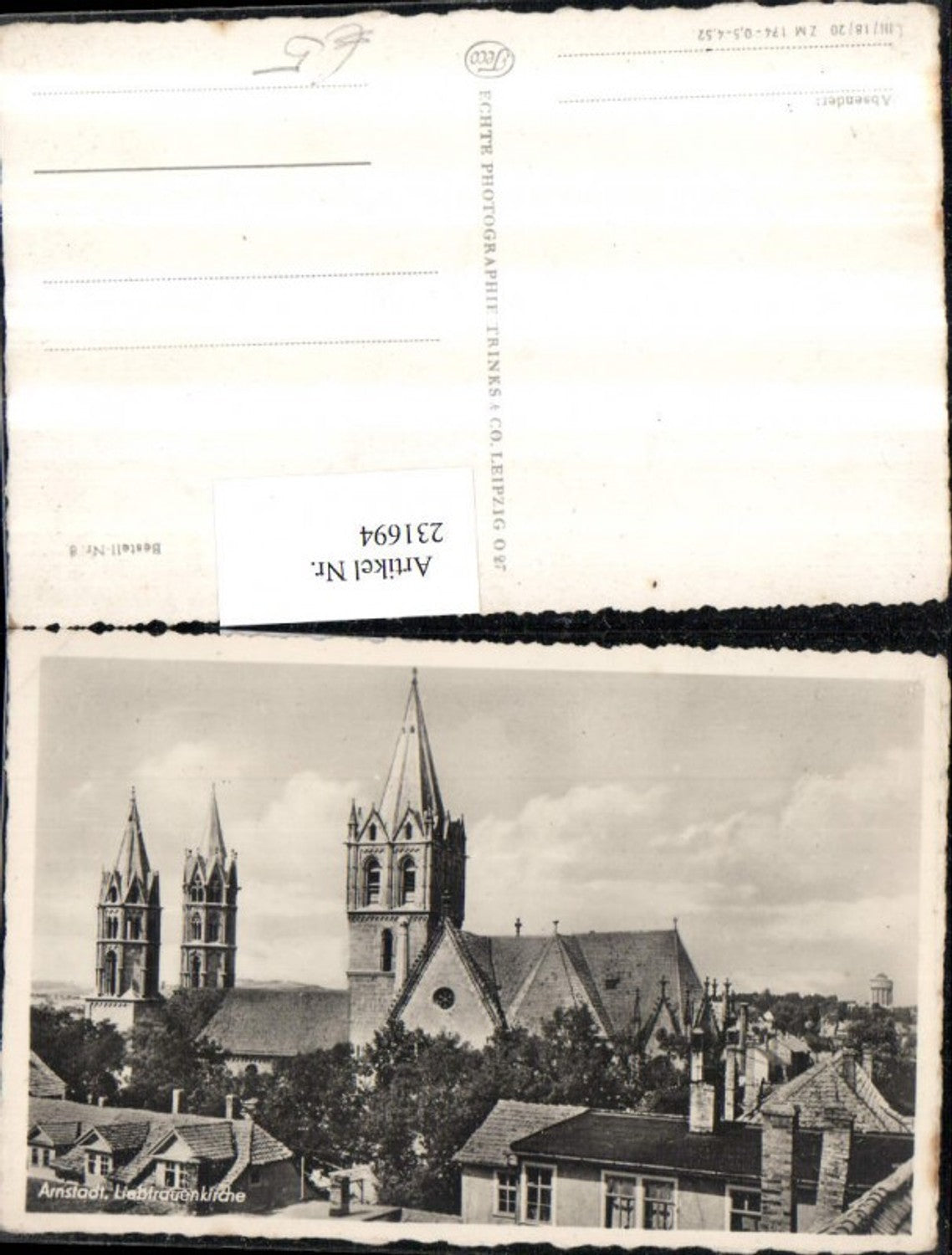 231694,Arnstadt Liebfrauenkirche Kirche