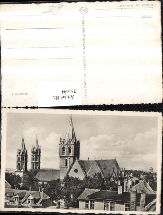 231694,Arnstadt Liebfrauenkirche Church