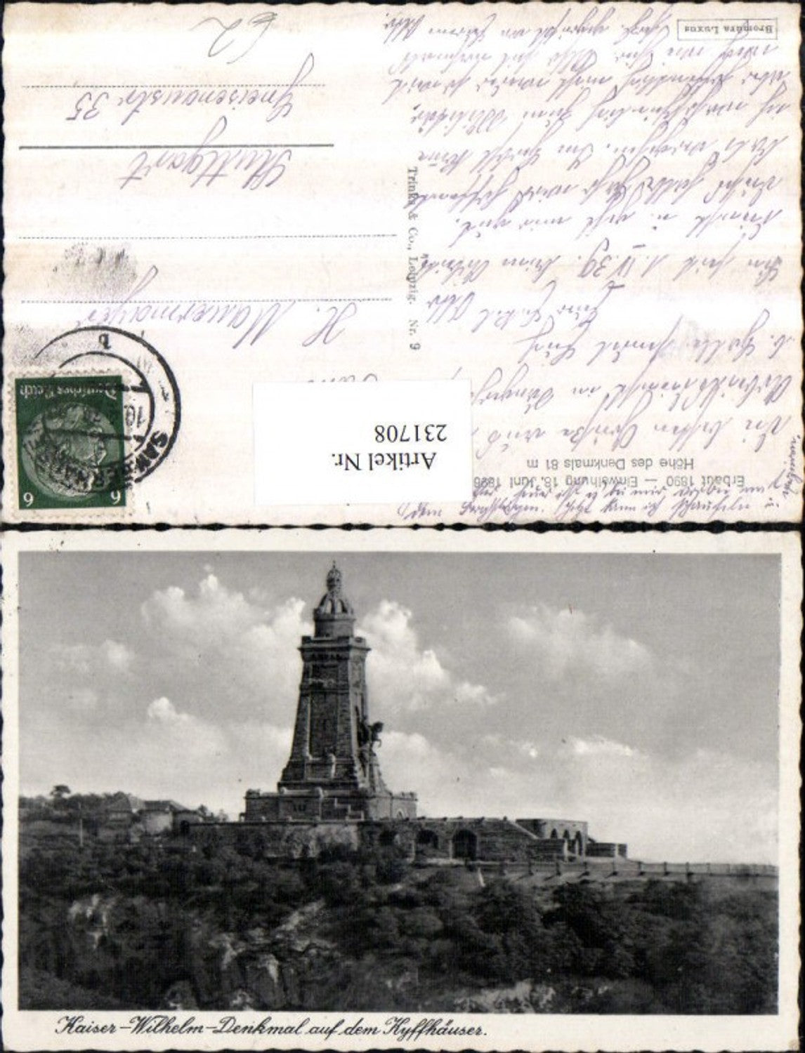231708, Kaiser Wilhelm Monument on the Kyffhäuser