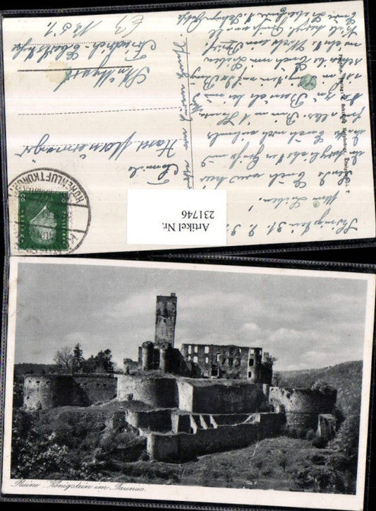 231746,Ruine Königstein im Taunus