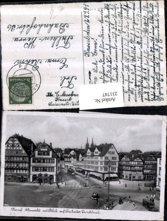 231747,Kasel Altmarkt m. Blick auf Freiheiter Durchbruch