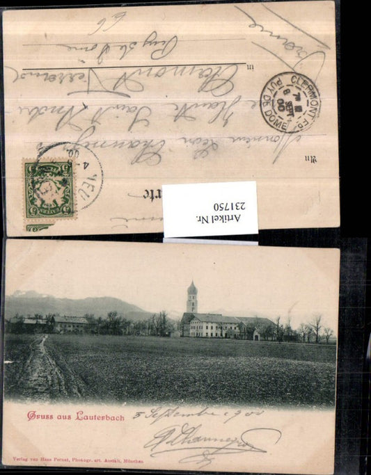 231750,Gruß aus Lauterbach Teilansicht