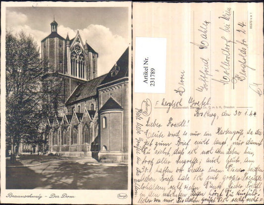 231789,Braunschweig Der Dom Kirche pub Stengel u. Co