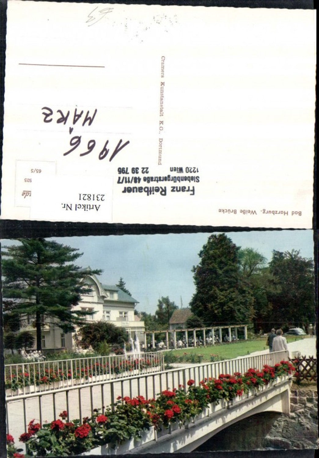 231821,Bad Harzburg Weiße Brücke