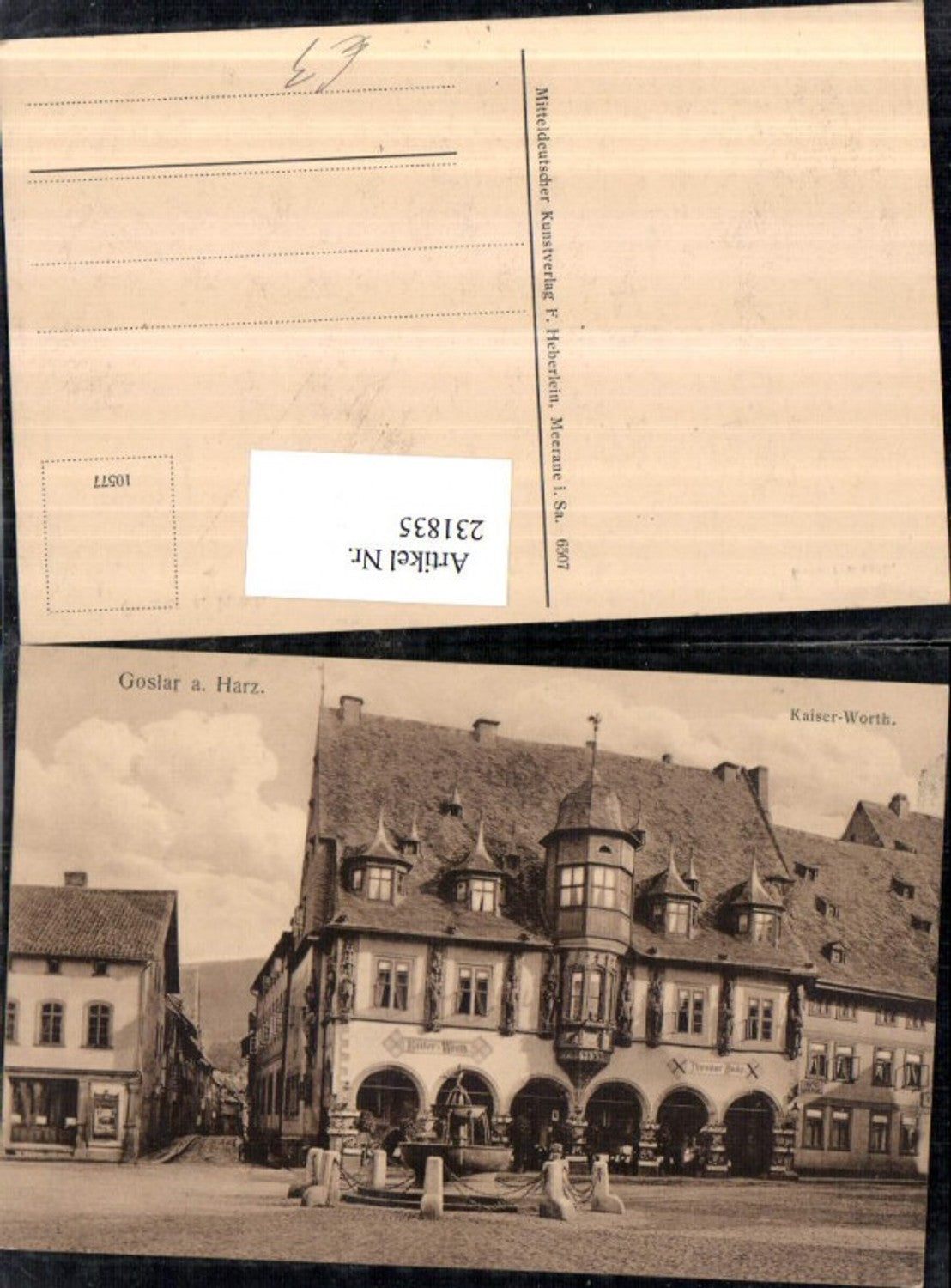 231835,Goslar am Harz Kaiser-Worth Brunnen