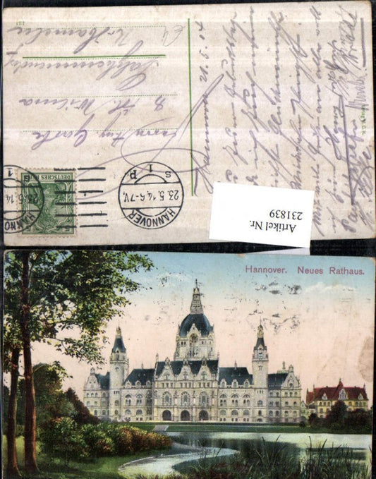 231839,Hannover neues Rathaus