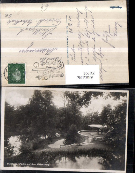 231992,Duisburg Partie auf d. Kaiserberg