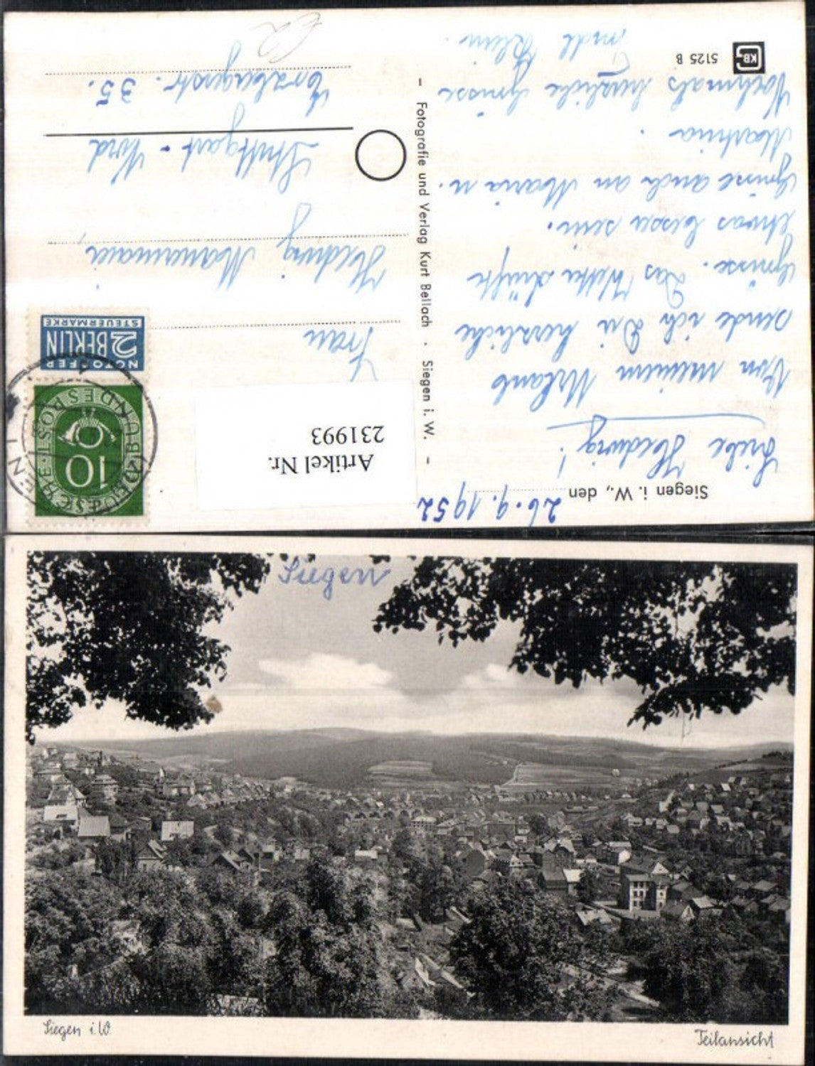 231993,Siegen in Westfalen Totale