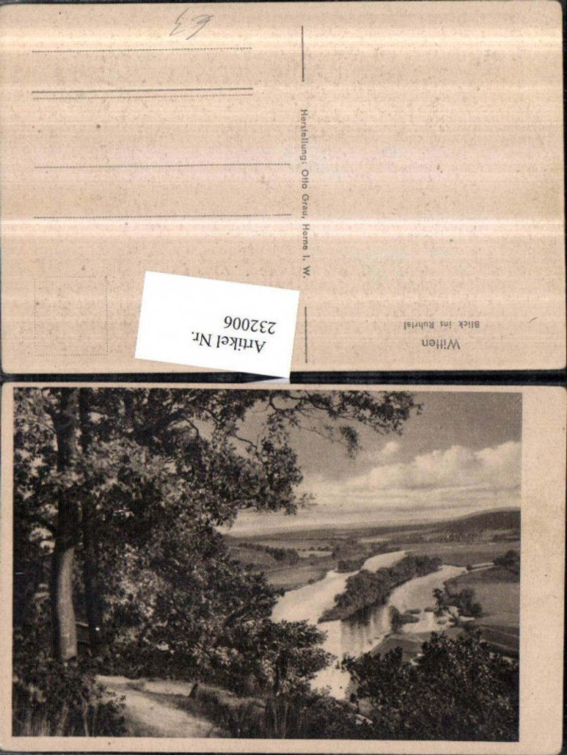 232006,Witten Blick ins Ruhrtal Partie