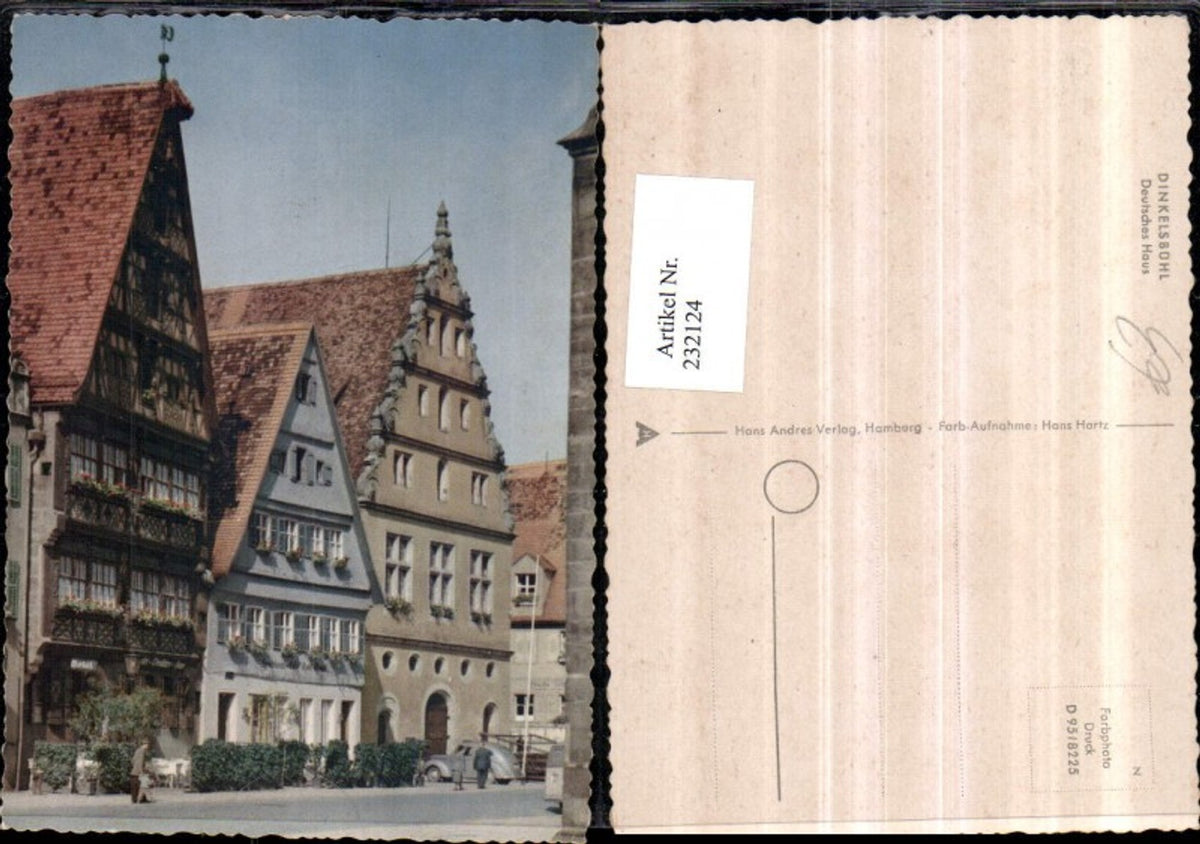 232124, Dinkelsbühl Deutsches Haus