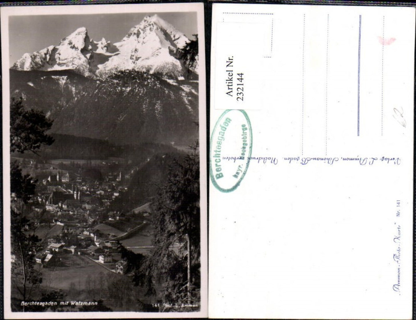 232144, Berchtesgaden Total with Watzmann