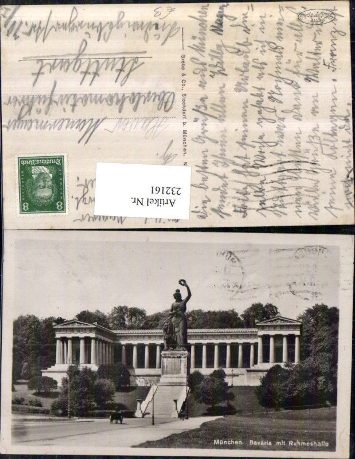 232161,München Bavaria m. Ruhmeshalle