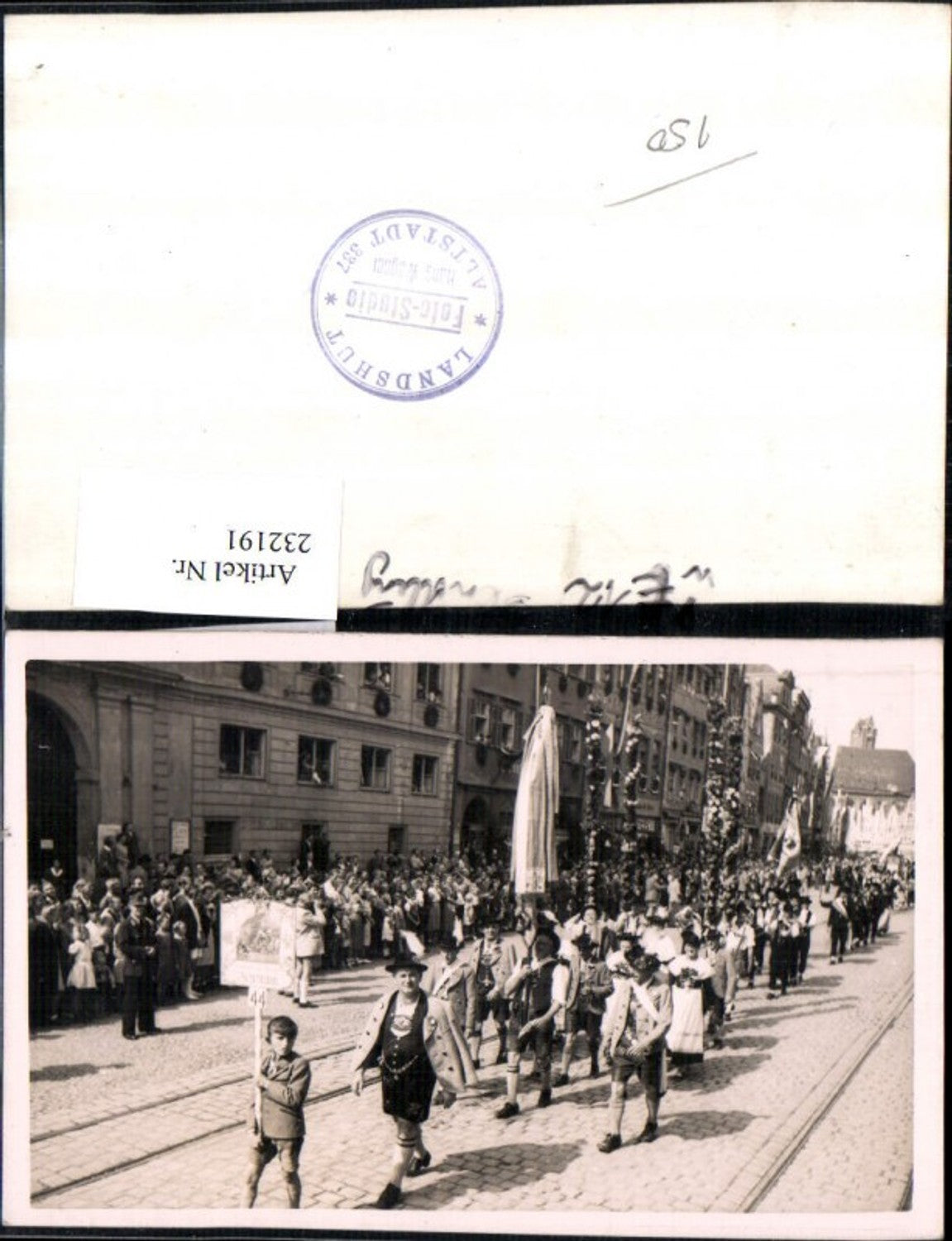 232191,Landshut Festzug Fürstenhochzeit Trachtenverein Tracht pub Foto Hans Wagner