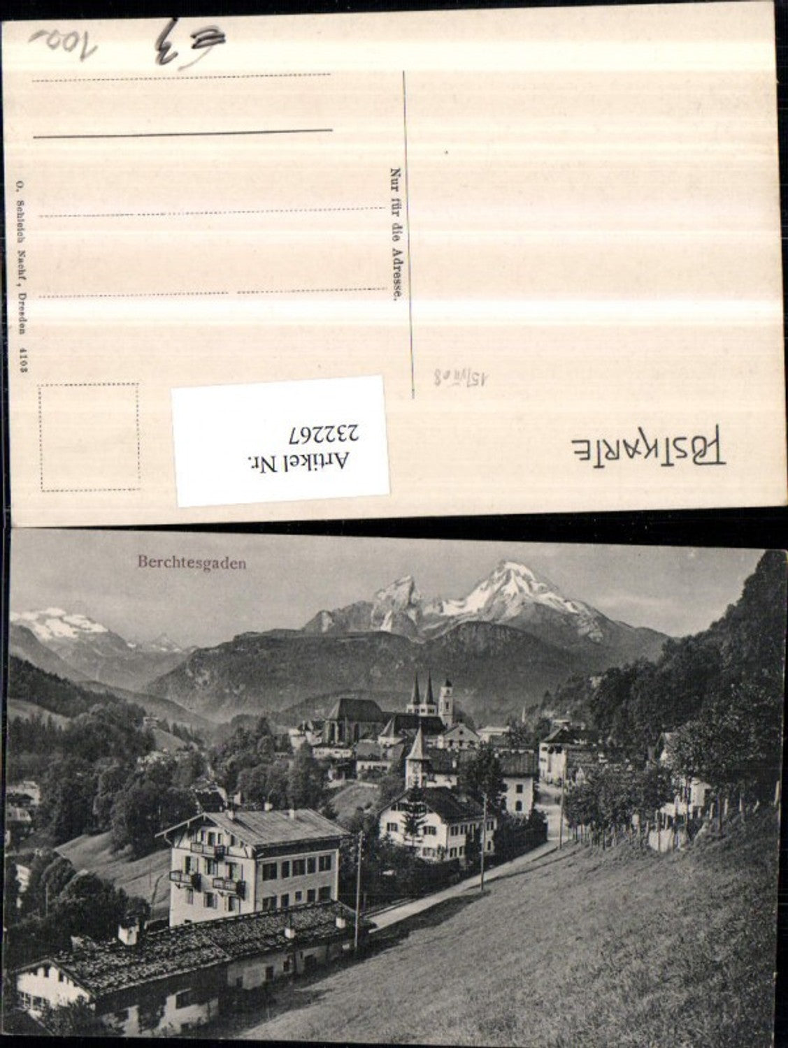 232267, Berchtesgaden Total with Watzmann