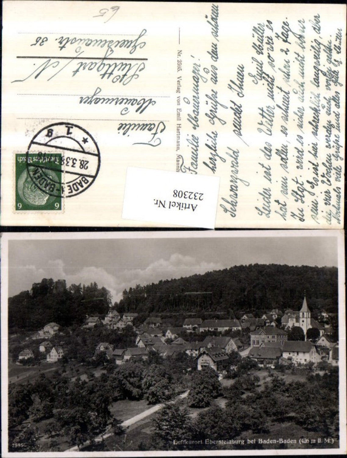 232308,Ebersteinburg b. Baden-Baden Totale