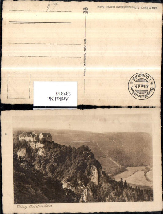 232310, Wildenstein Castle in the Danube Valley