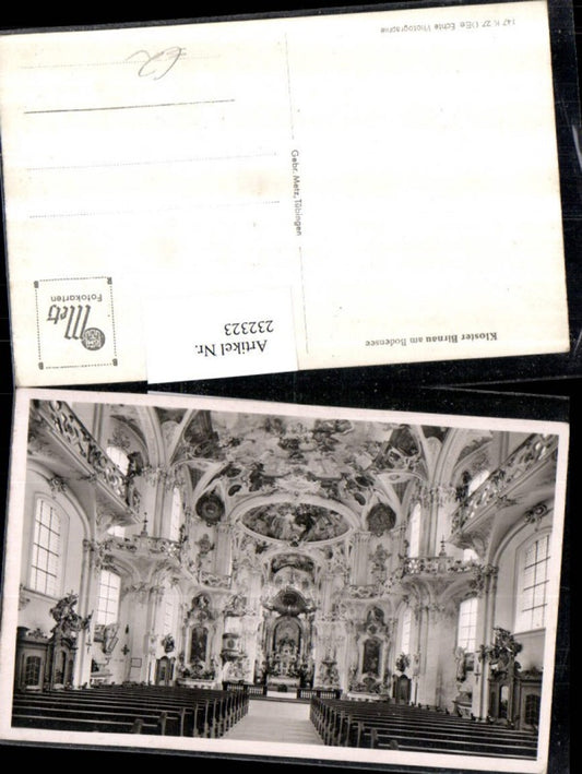 232323, Birnau Monastery on Lake Constance, Church Interior View