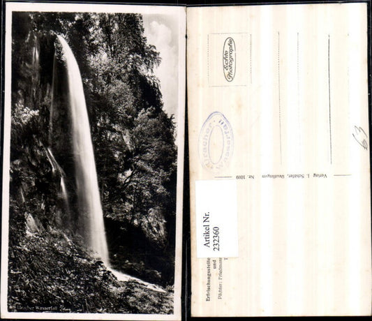 232360, Urach Waterfall and Hohenurach near Urach, section