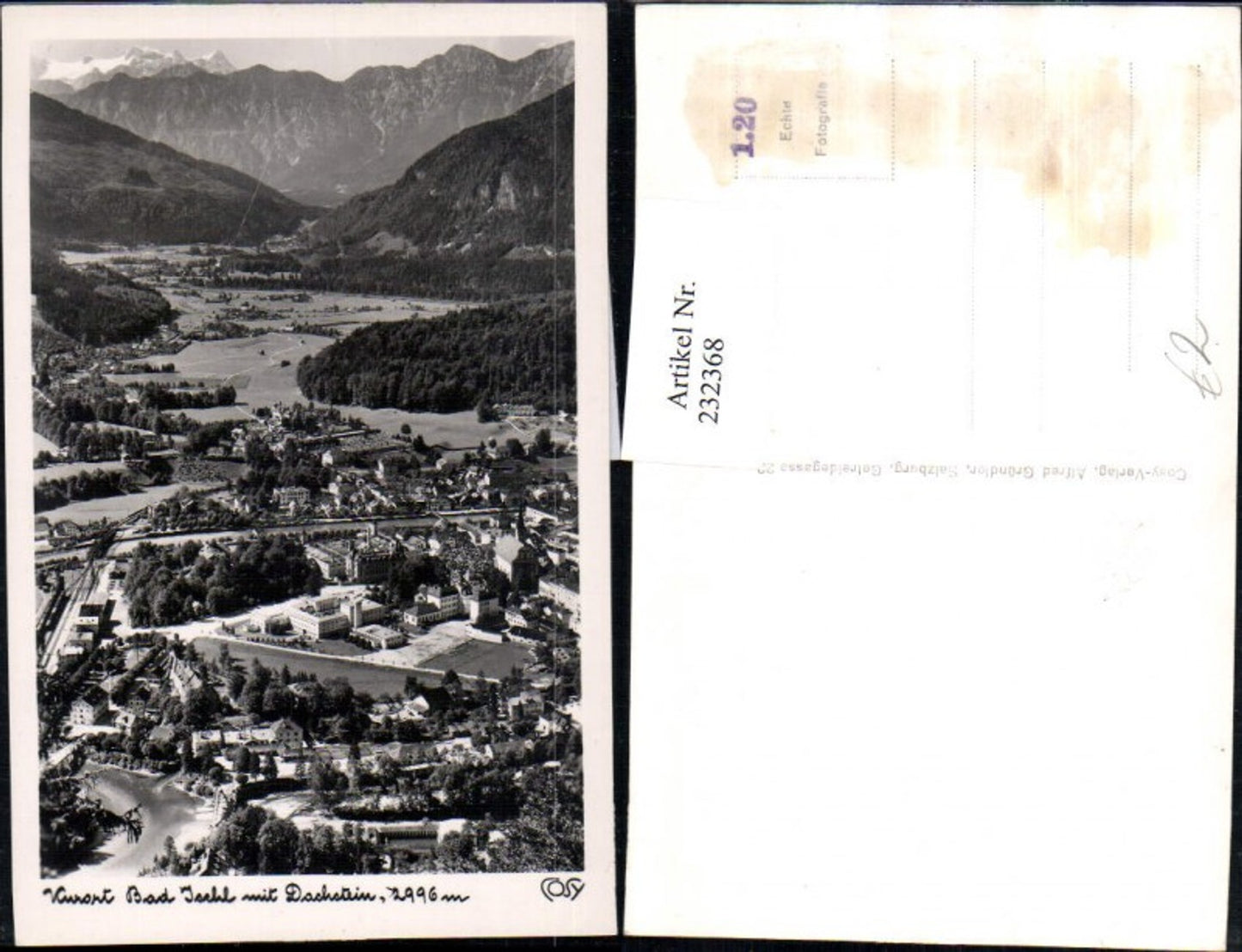 232368,Bad Ischl Totale m. Dachstein