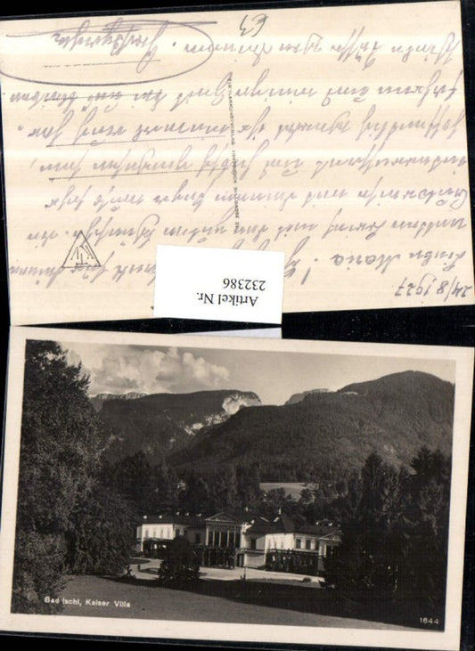 232386,Bad Ischl Kaiservilla