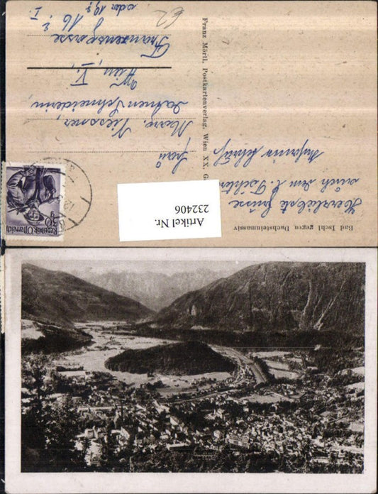 232406,Bad Ischl Totale geg. Dachsteinmassiv