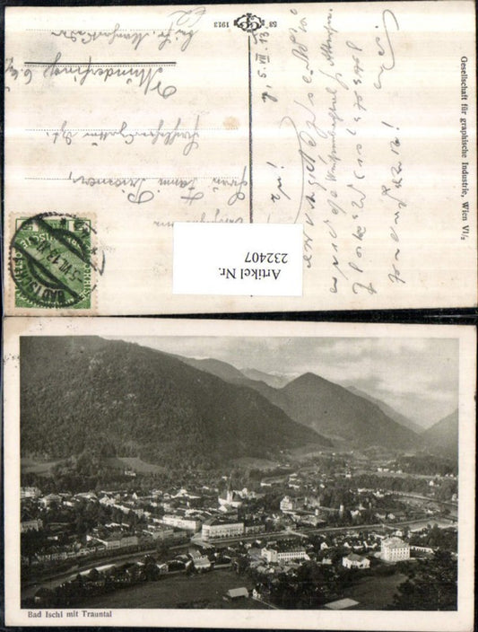 232407,Bad Ischl Totale m. Trauntal