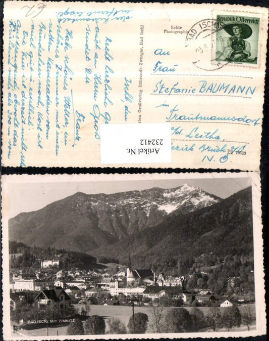 232412,Bad Ischl Totale m. Zimnitz