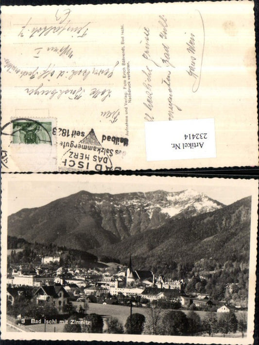 232414,Bad Ischl Totale m. Zimnitz