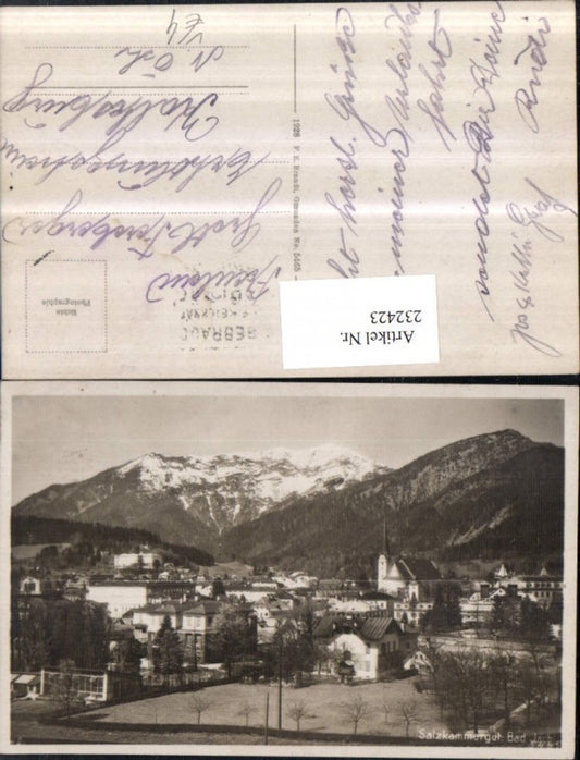 232423,Bad Ischl Totale pub F. E. Brandt 5465