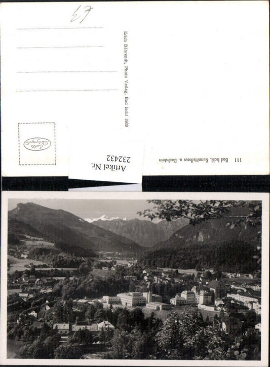 232432,Bad Ischl Totale m. Kurmittelhaus u. Dachstein