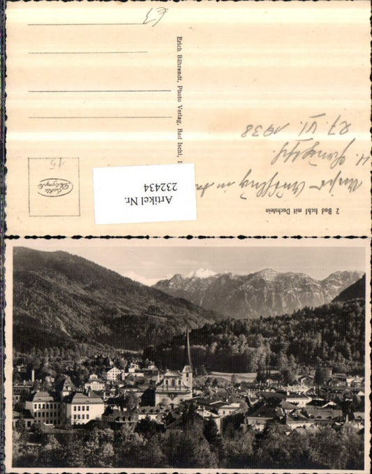 232434,Bad Ischl Totale m. Dachstein