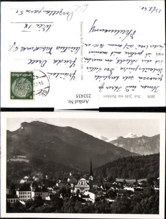 232435,Bad Ischl Totale m. Dachstein