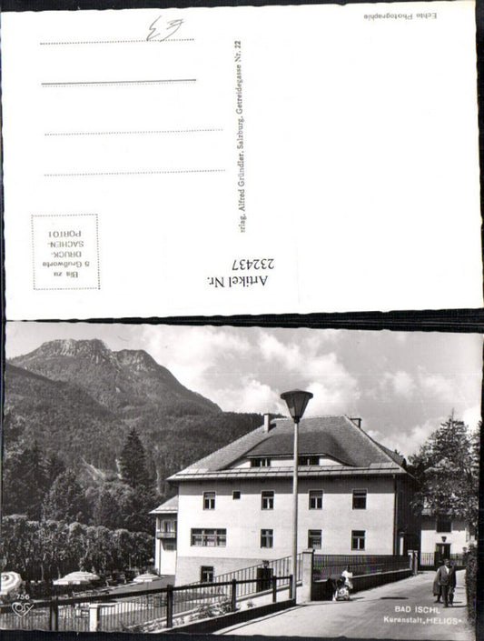 232437,Bad Ischl Kuranstalt Helios