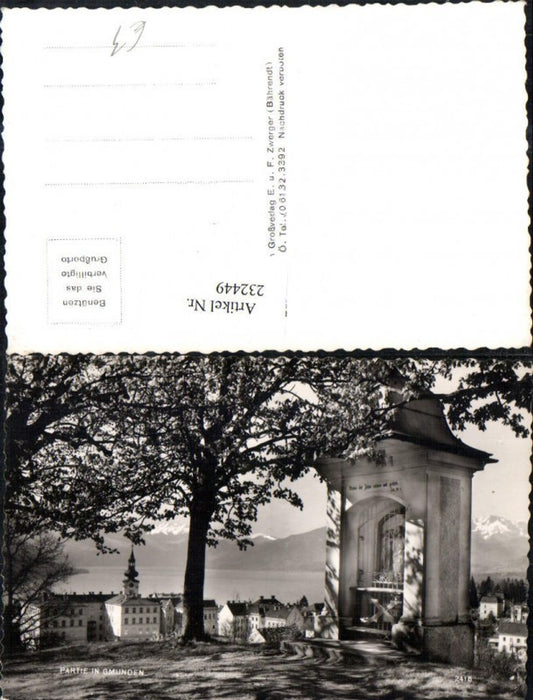 232449,Gmunden Partie Kapelle