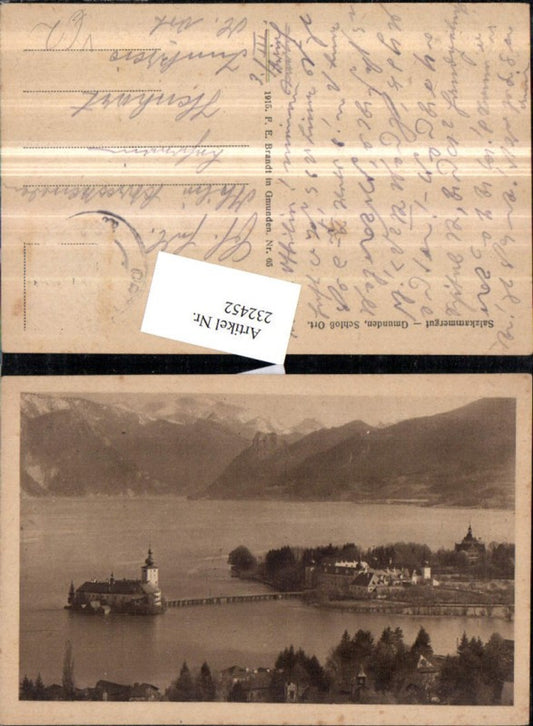232452,Gmunden Schloss Orth pub F. E. Brandt 05