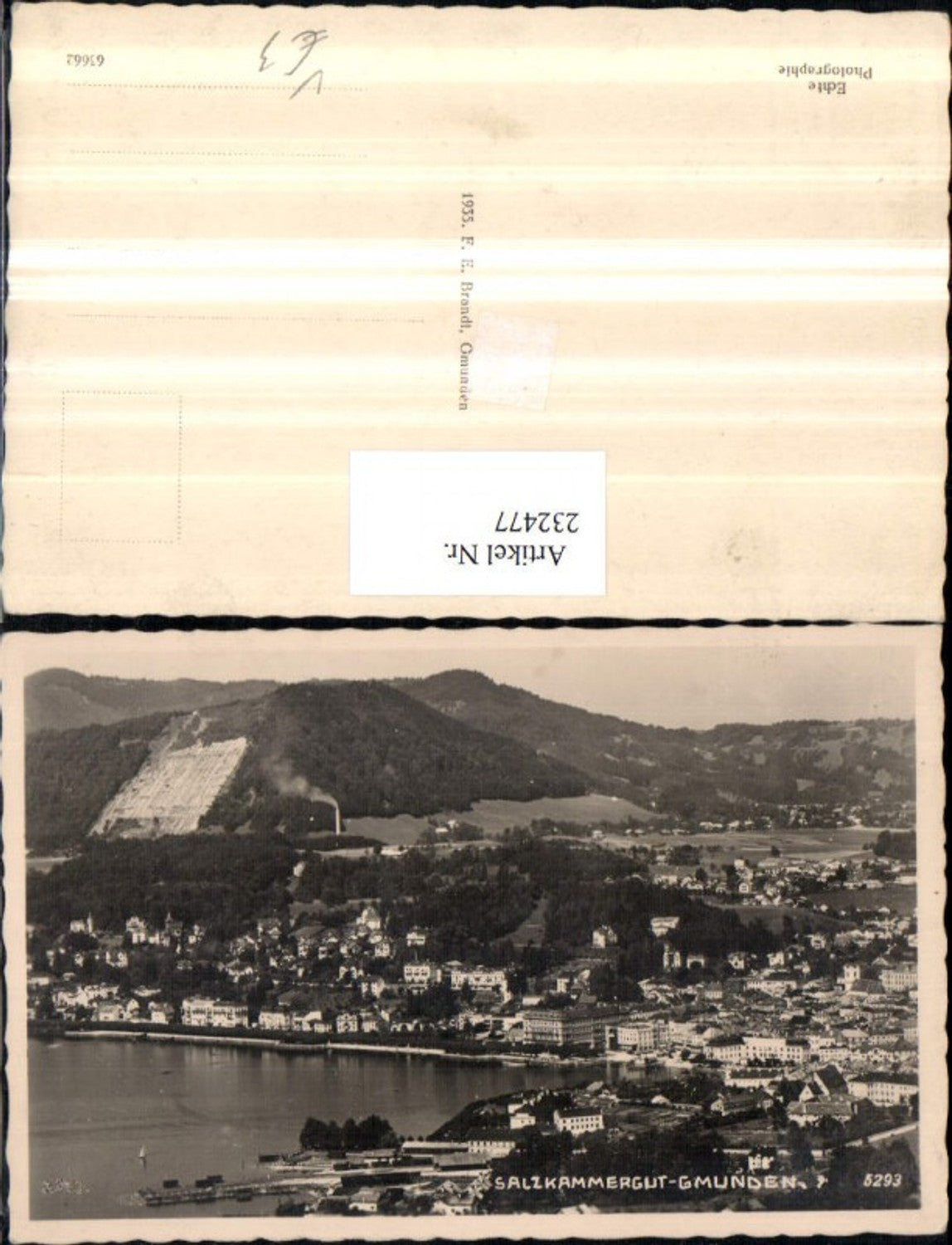 232477,Gmunden Totale pub F. E. Brandt 5293