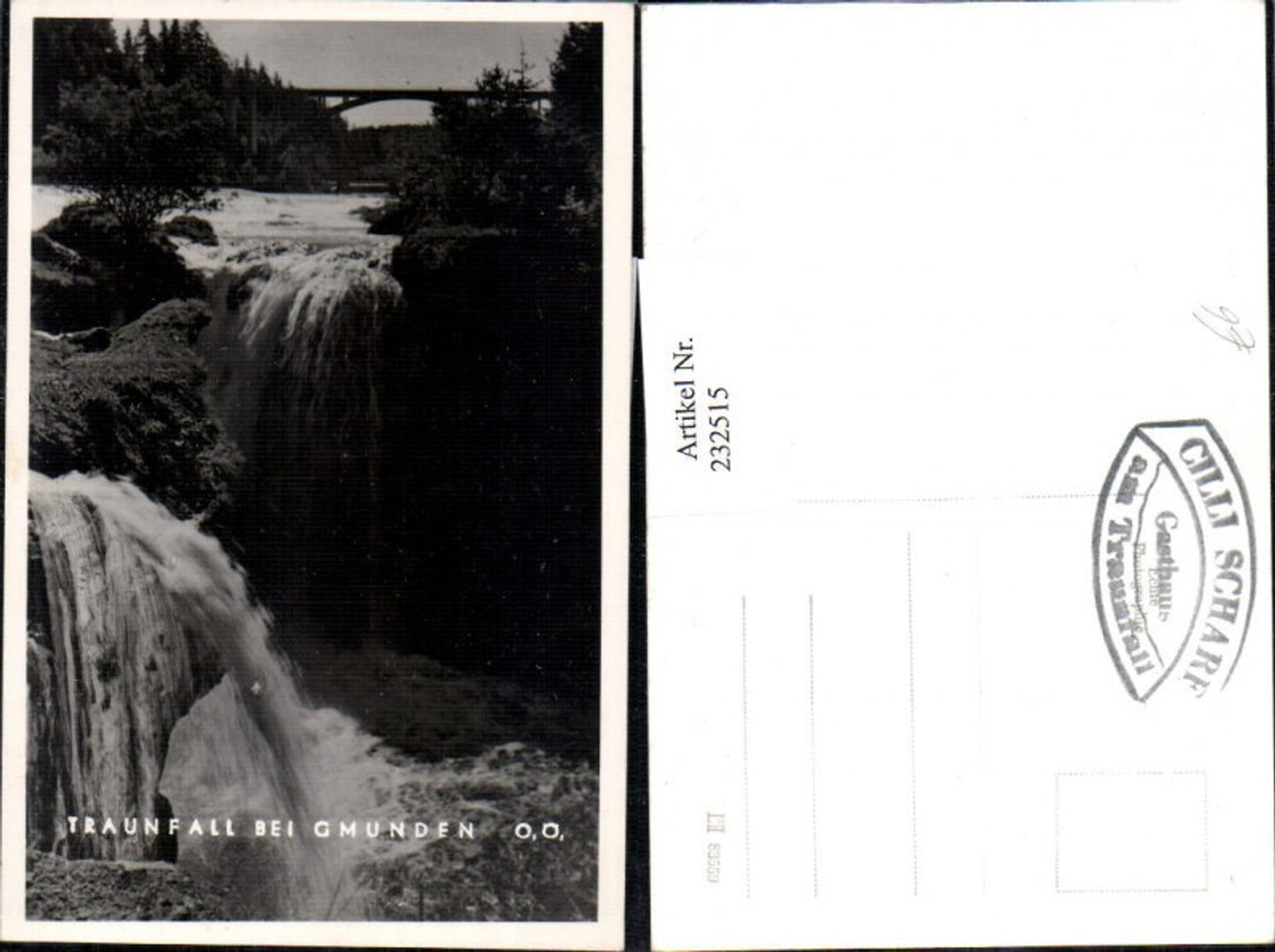 232515,Gmunden Traunfall Wasserfall