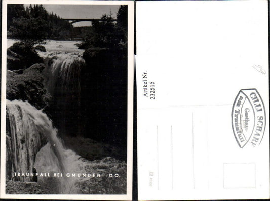 232515,Gmunden Traunfall Wasserfall